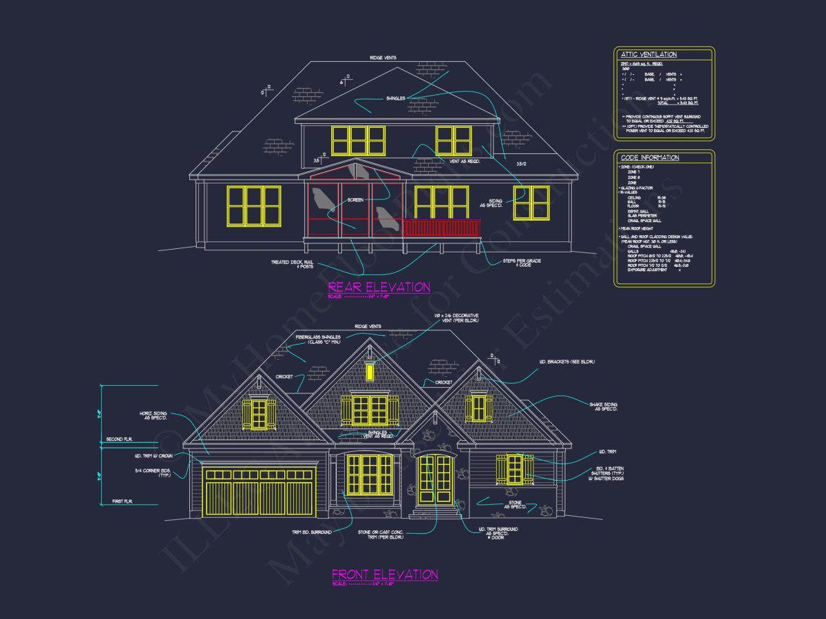 Well-Designed house Floor Plan – Blueprint CAD Architecture