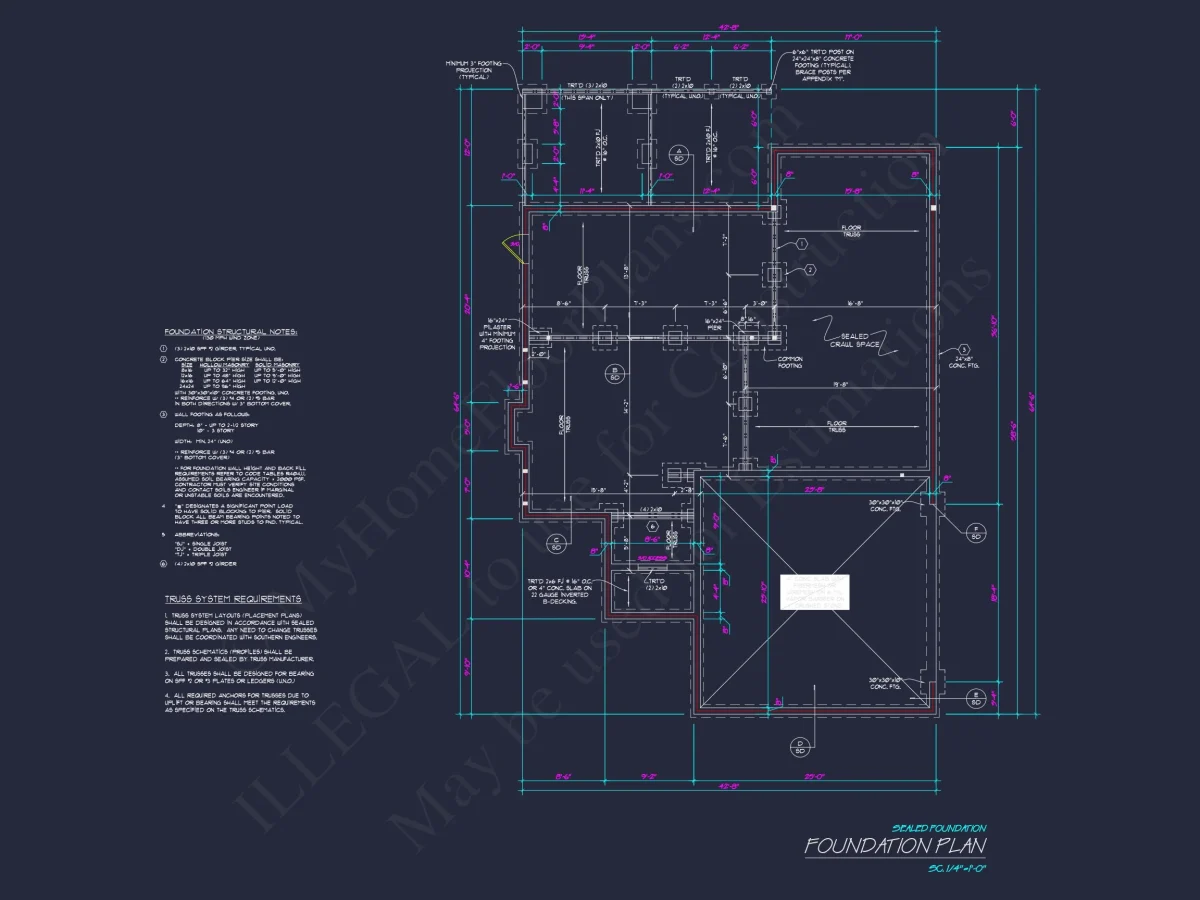 "Architect's blueprint of a custom house design showcasing detailed floor plans"