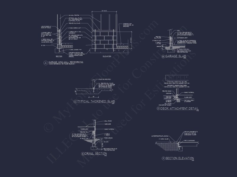 Architectural house Plan: 1-Story Craftsman Design with CAD