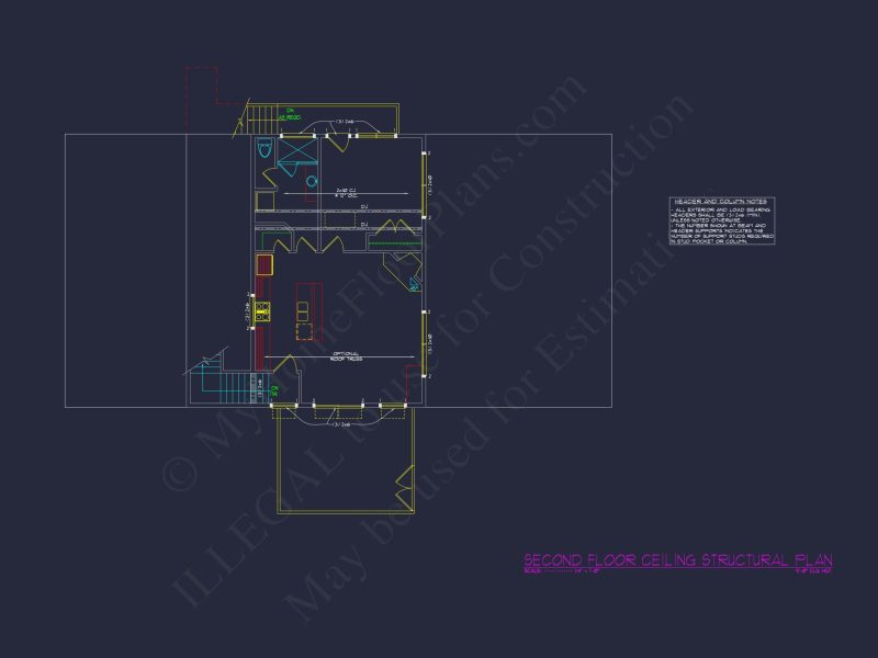 Barn-Style ADU house Floor Plan with CAD Designs and Blueprints