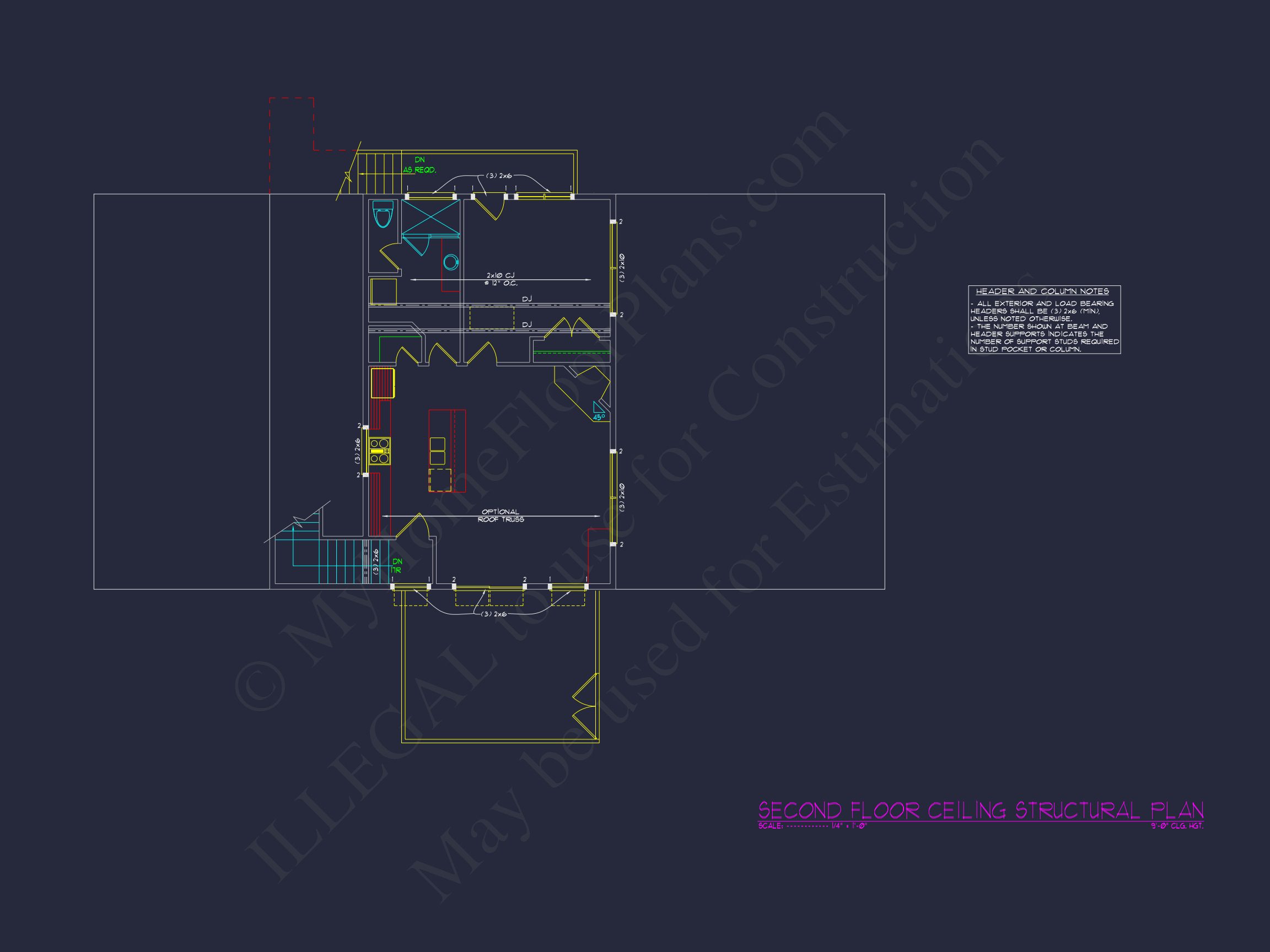 Barn-Style ADU house Floor Plan with CAD Designs and Blueprints