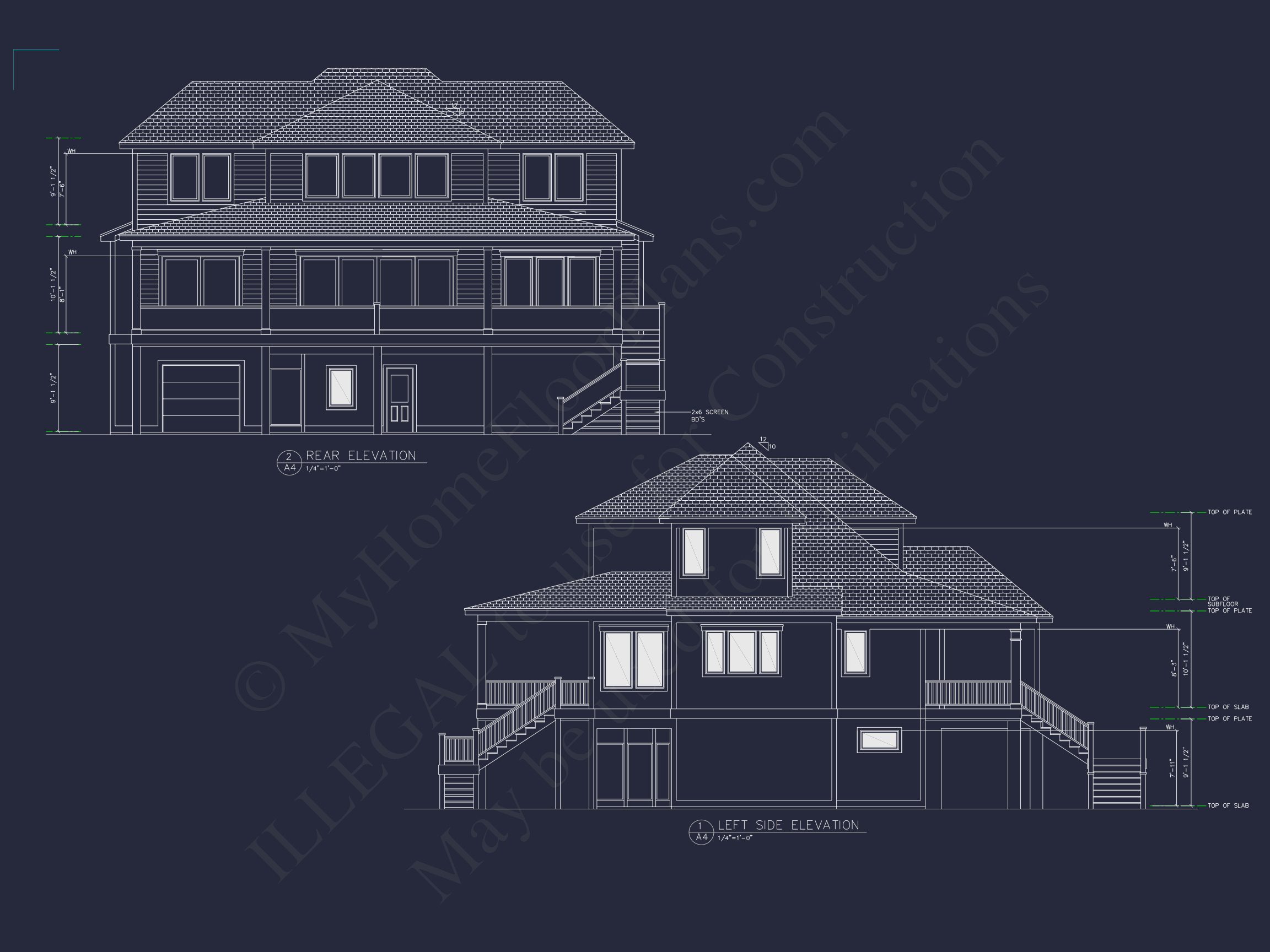Beach house Plan with 3 Beds,2.5 Baths,and Coastal Designs