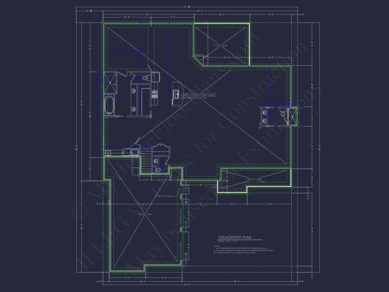 Beautiful 1.5 Story house Plan with CAD Designs and Blueprint