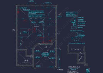 Beautiful 2-Story house Plan with 4 Bedrooms and 2-Car Garage