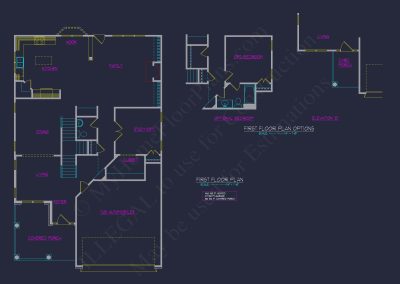 Beautiful 2-Story house Plan with 4 Bedrooms and 2-Car Garage