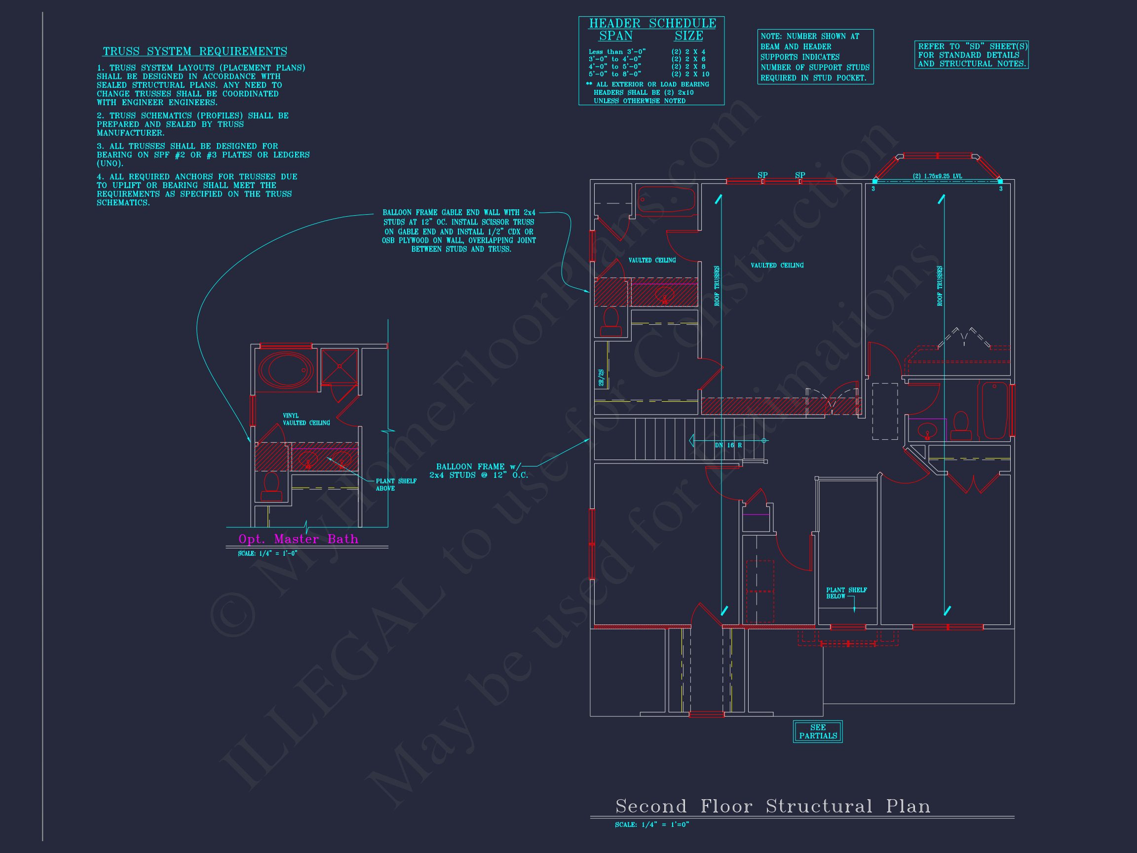 Beautiful 2-Story house Plan with 4 Bedrooms,2.5 Baths,and CAD Designs