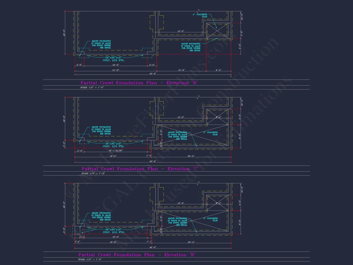 Beautiful 2-Story house Plan with CAD Designs and 13 Elevations