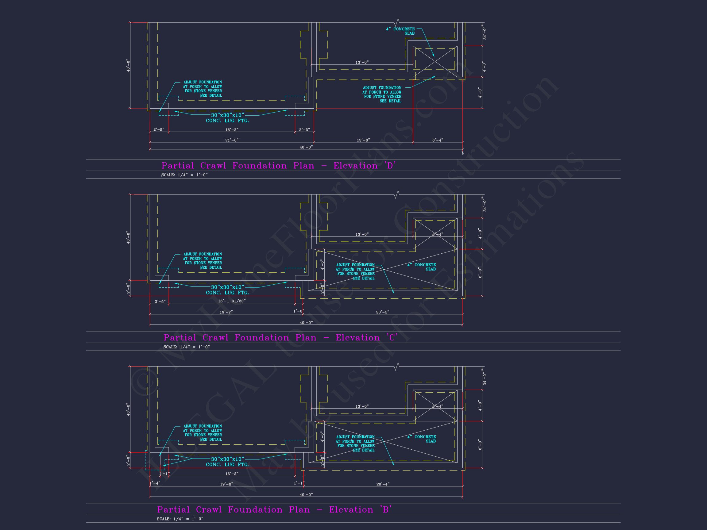 Beautiful 2-Story house Plan with CAD Designs and 13 Elevations