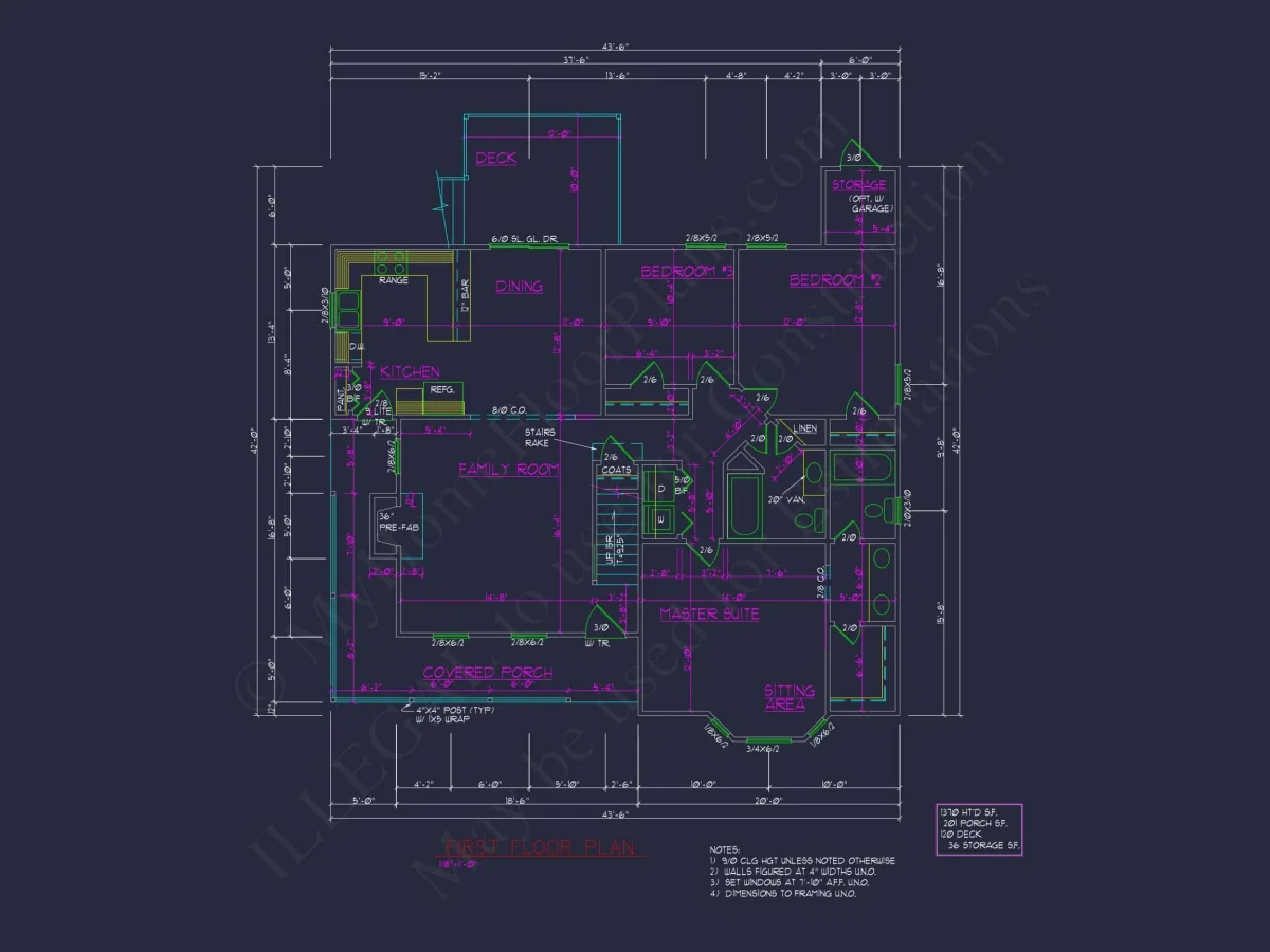 Beautiful 2-Story house Plan with CAD Designs and Blueprint