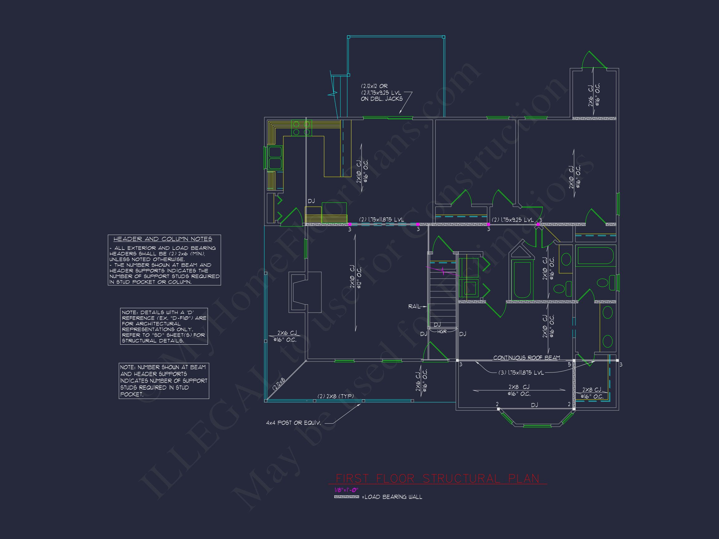 Beautiful 2-Story house Plan with CAD Designs and Blueprint