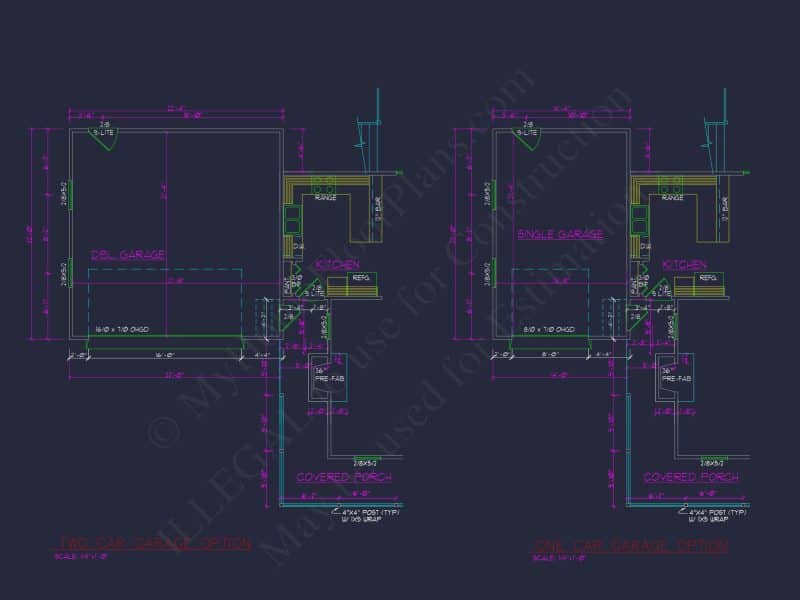 Beautiful 2-Story house Plan with CAD Designs and Blueprint