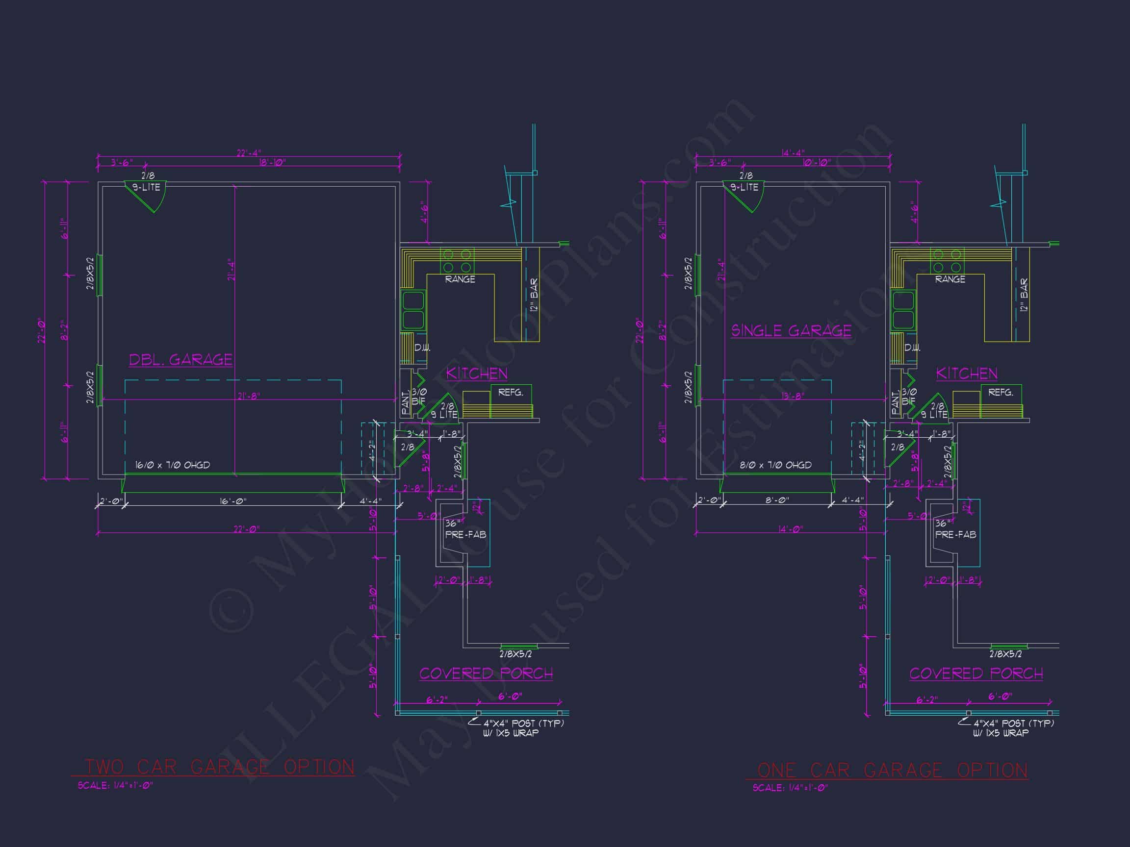 Beautiful 2-Story house Plan with CAD Designs and Blueprint