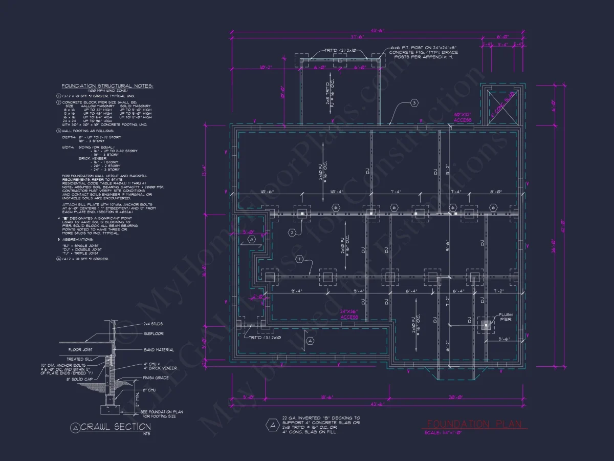Beautiful 2-Story house Plan with CAD Designs and Blueprint