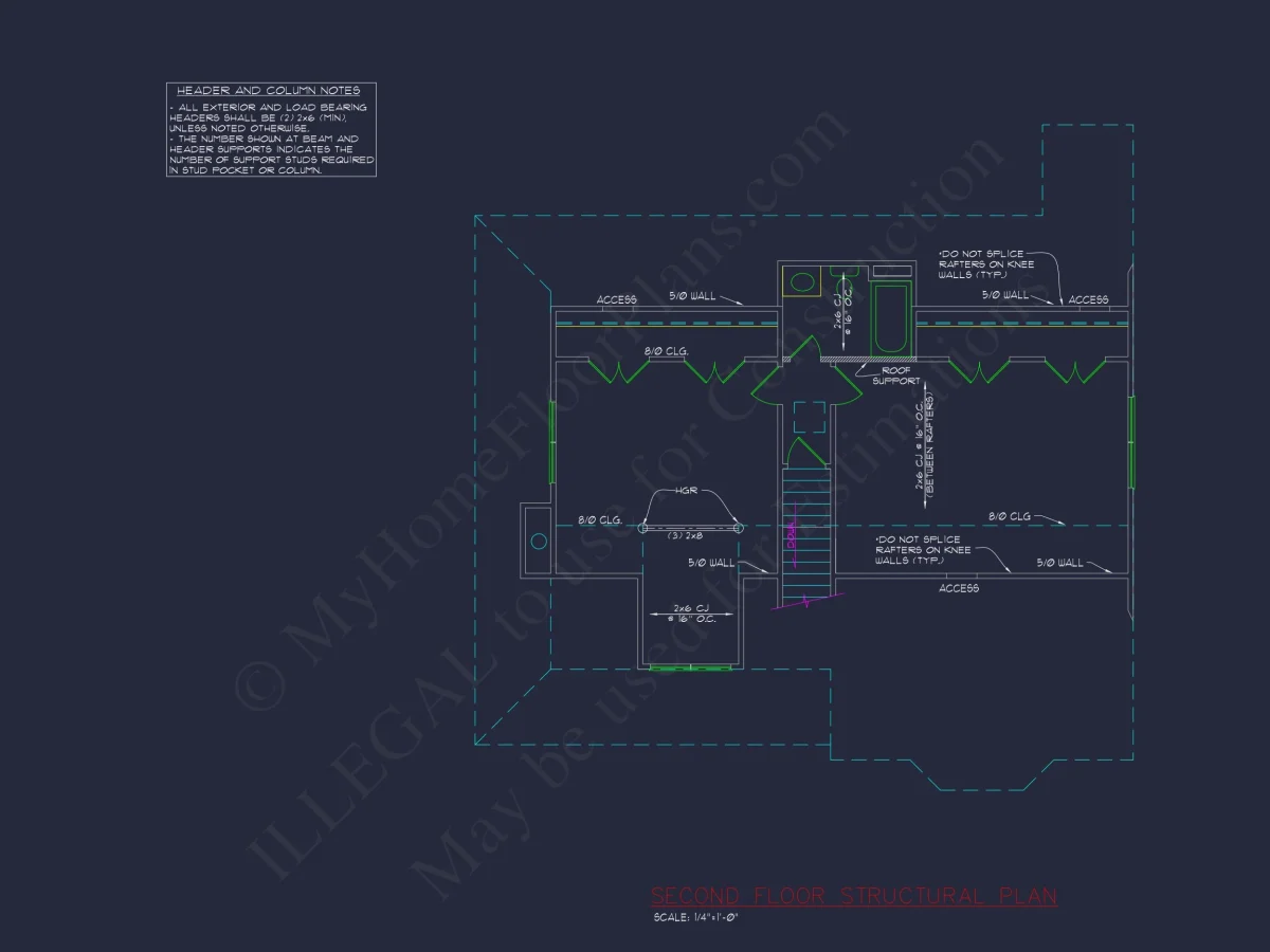 Beautiful 2-Story house Plan with CAD Designs and Blueprint
