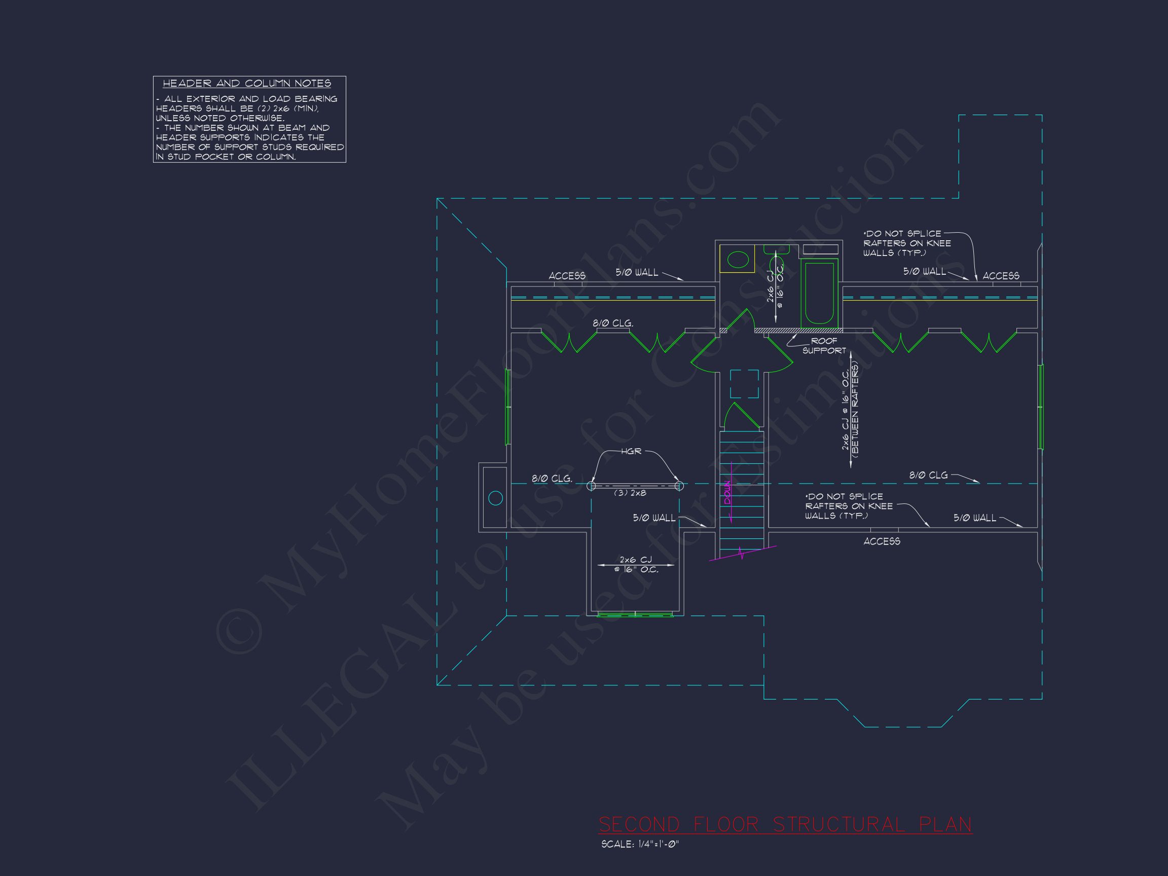 Beautiful 2-Story house Plan with CAD Designs and Blueprint