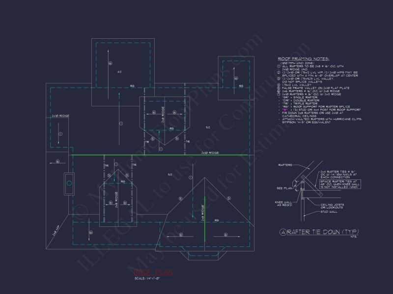 Beautiful 2-Story house Plan with CAD Designs and Blueprint