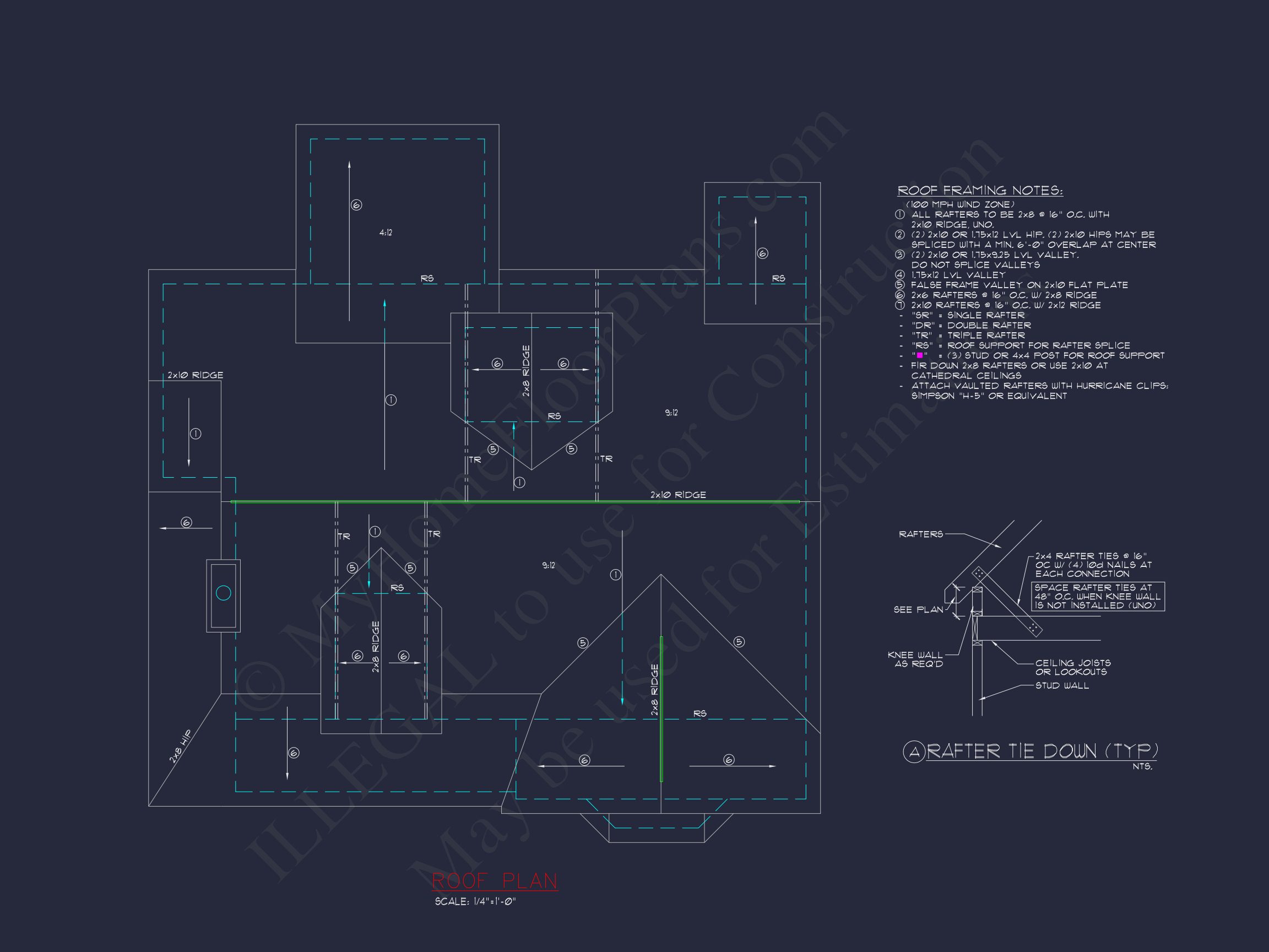 Beautiful 2-Story house Plan with CAD Designs and Blueprint