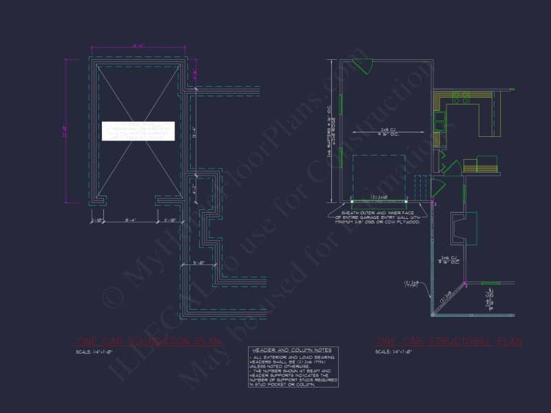 Beautiful 2-Story house Plan with CAD Designs and Blueprint