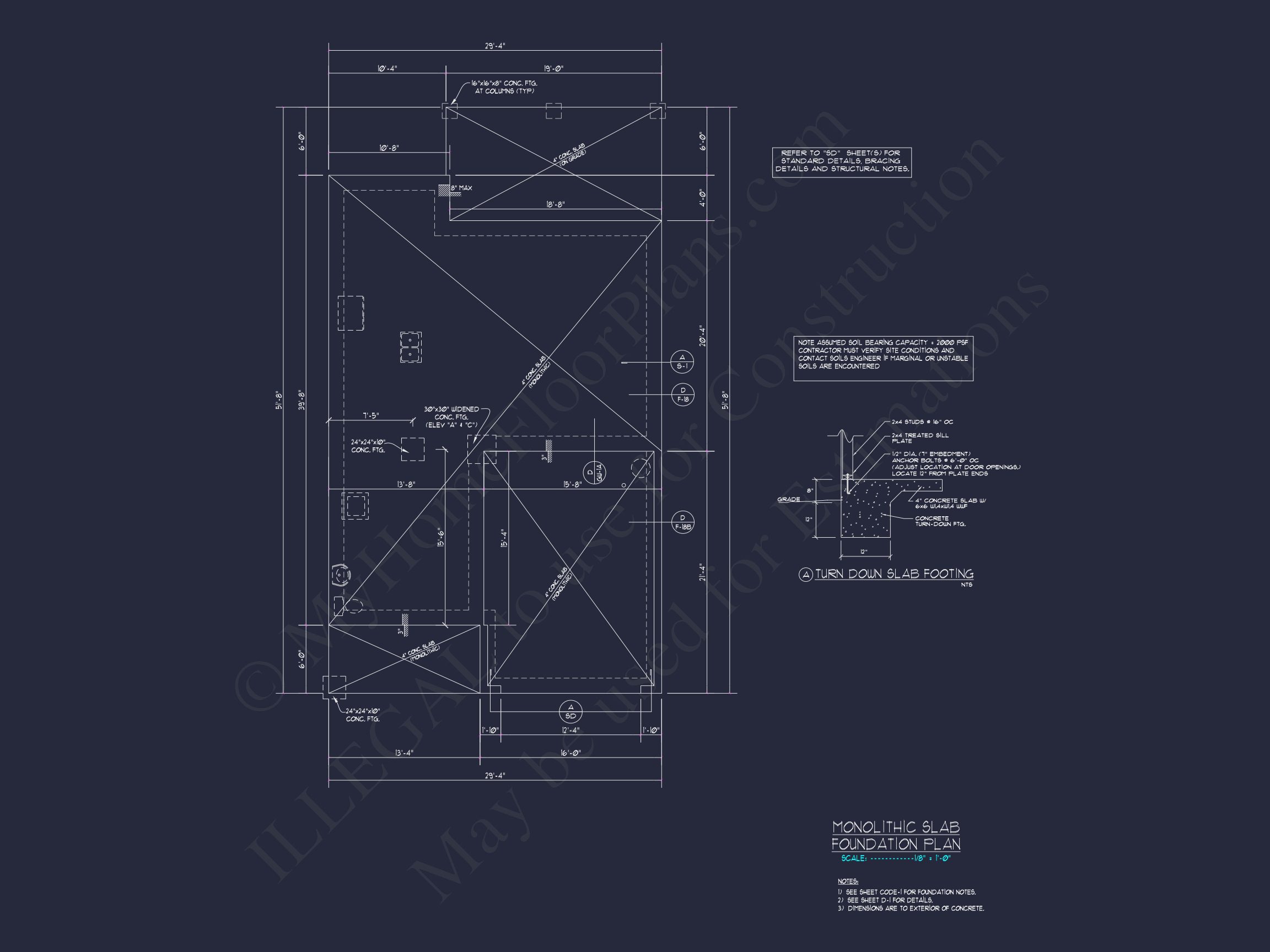 Beautiful 2-Story house Plan with Open Floor and CAD Blueprint