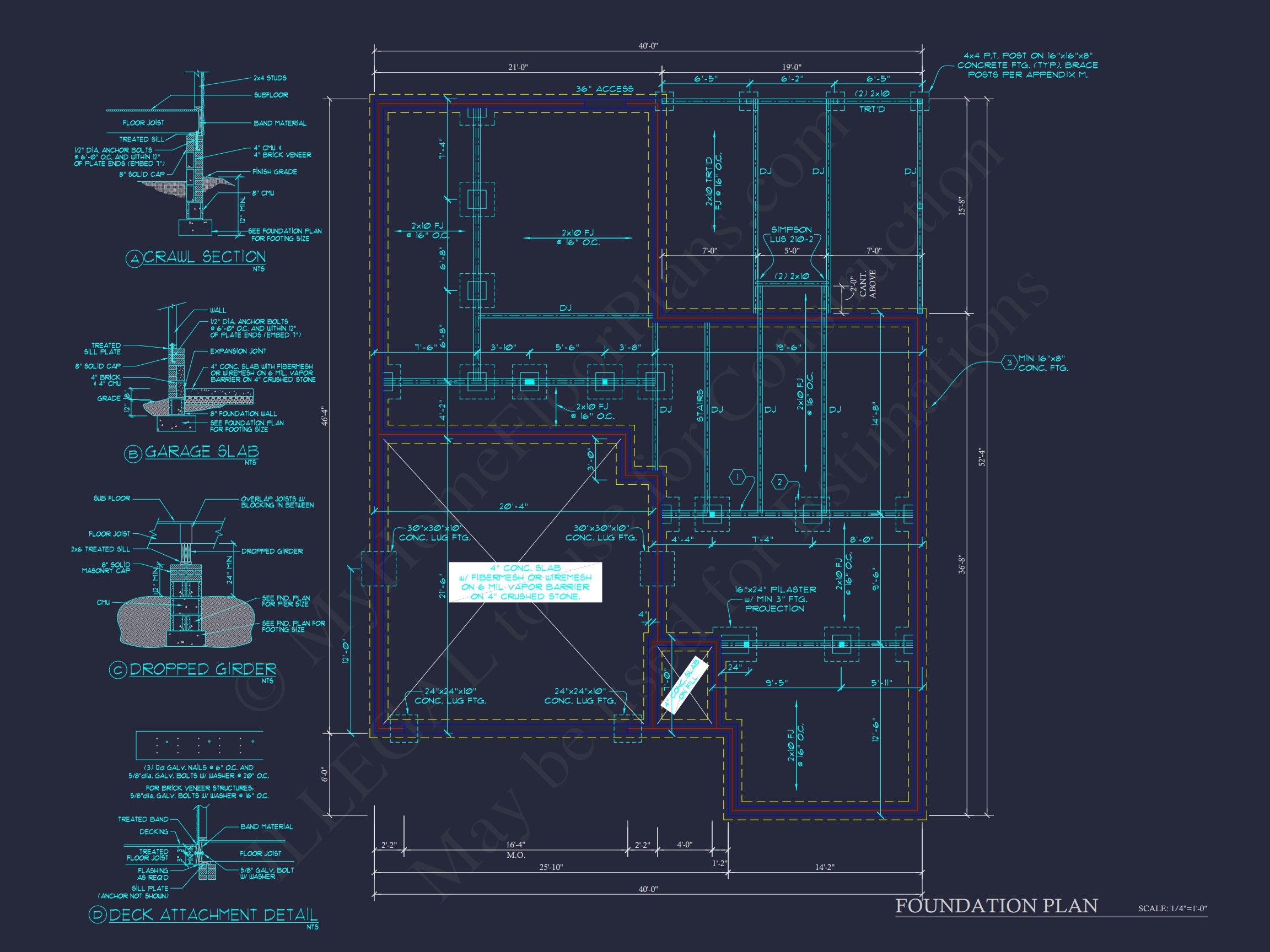 Beautiful CAD house Plan with 2 Floors and 3 Bedrooms