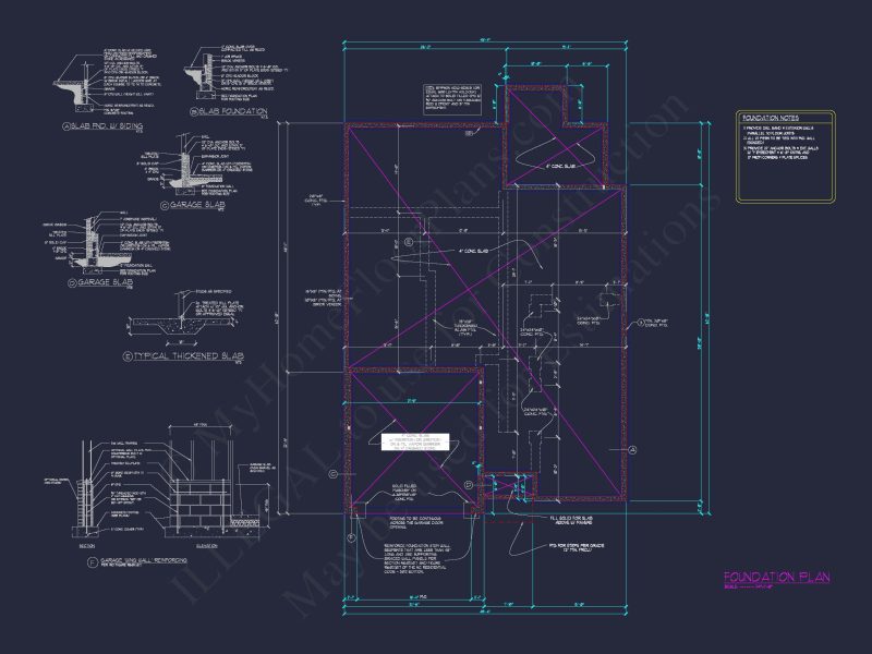 Beautiful house Blueprint: Floor Plan & CAD Architectural Designs