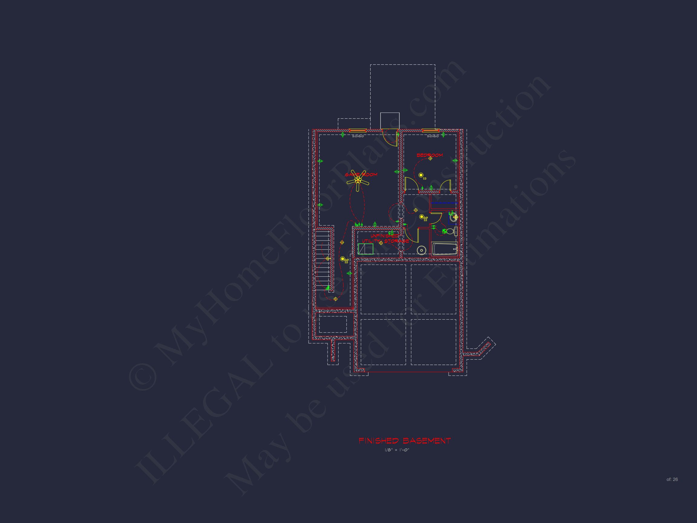 Beautiful house Plan with 2-Story CAD Designs and Open Floor Plans