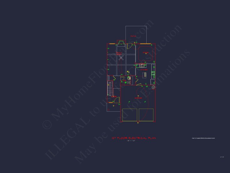 Beautiful house Plan with 2-Story CAD Designs and Open Floor Plans