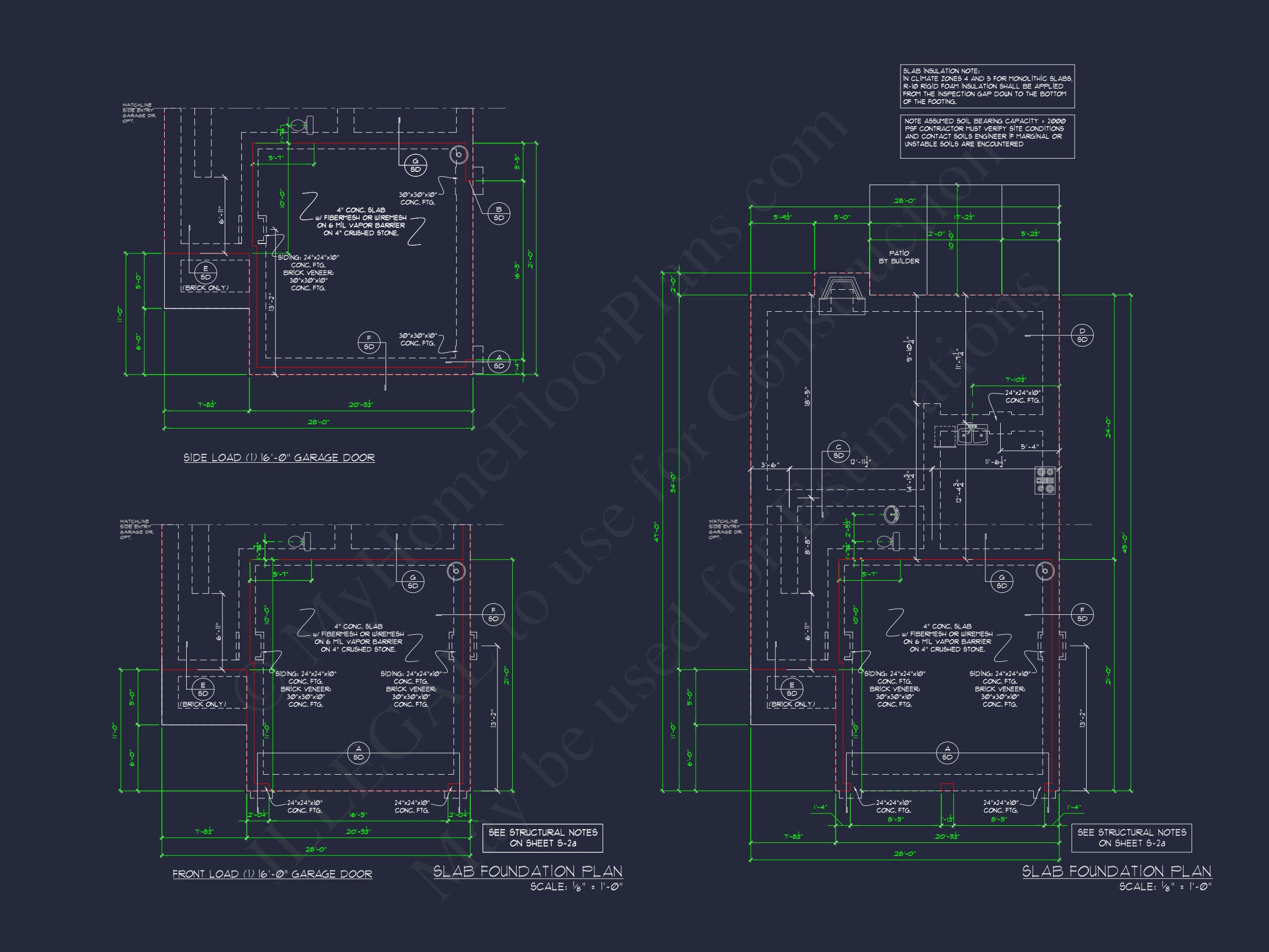 Beautiful house Plan with 2-Story CAD Designs and Open Floor Plans