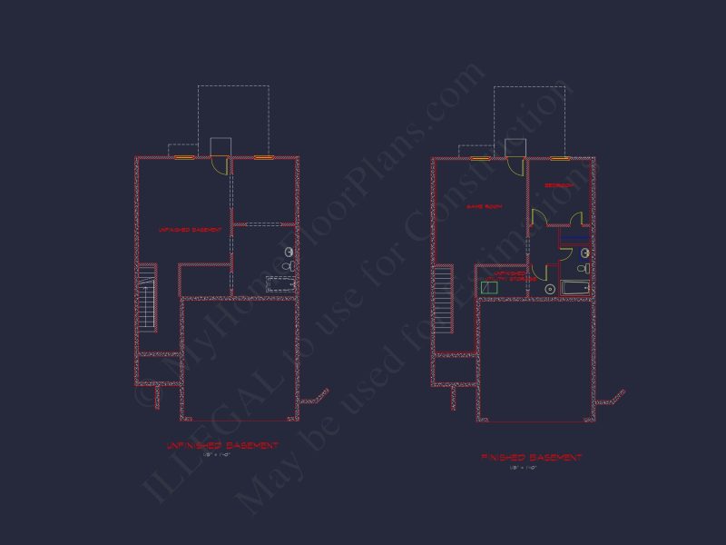 Beautiful house Plan with 2-Story CAD Designs and Open Floor Plans