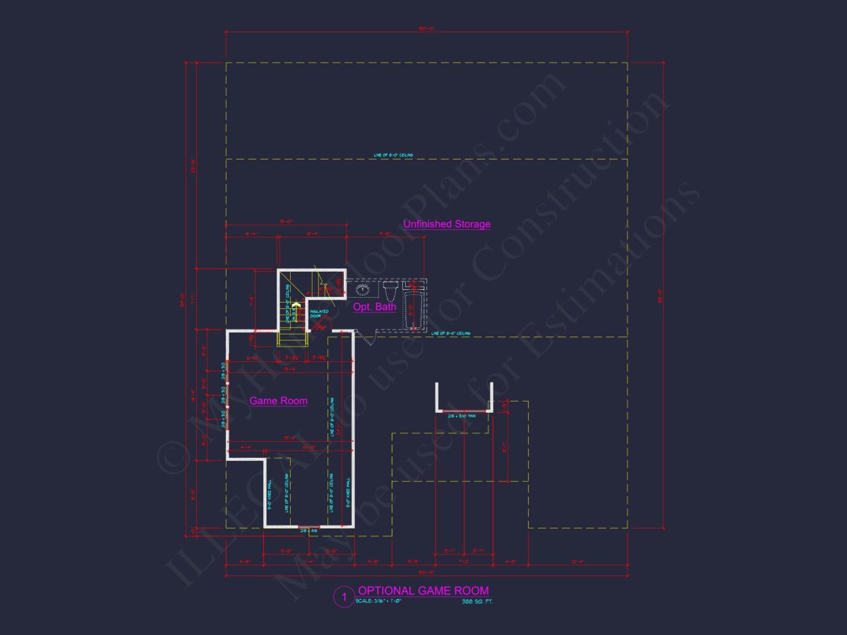 Beautiful house Plan with CAD Blueprint and Stunning Designs