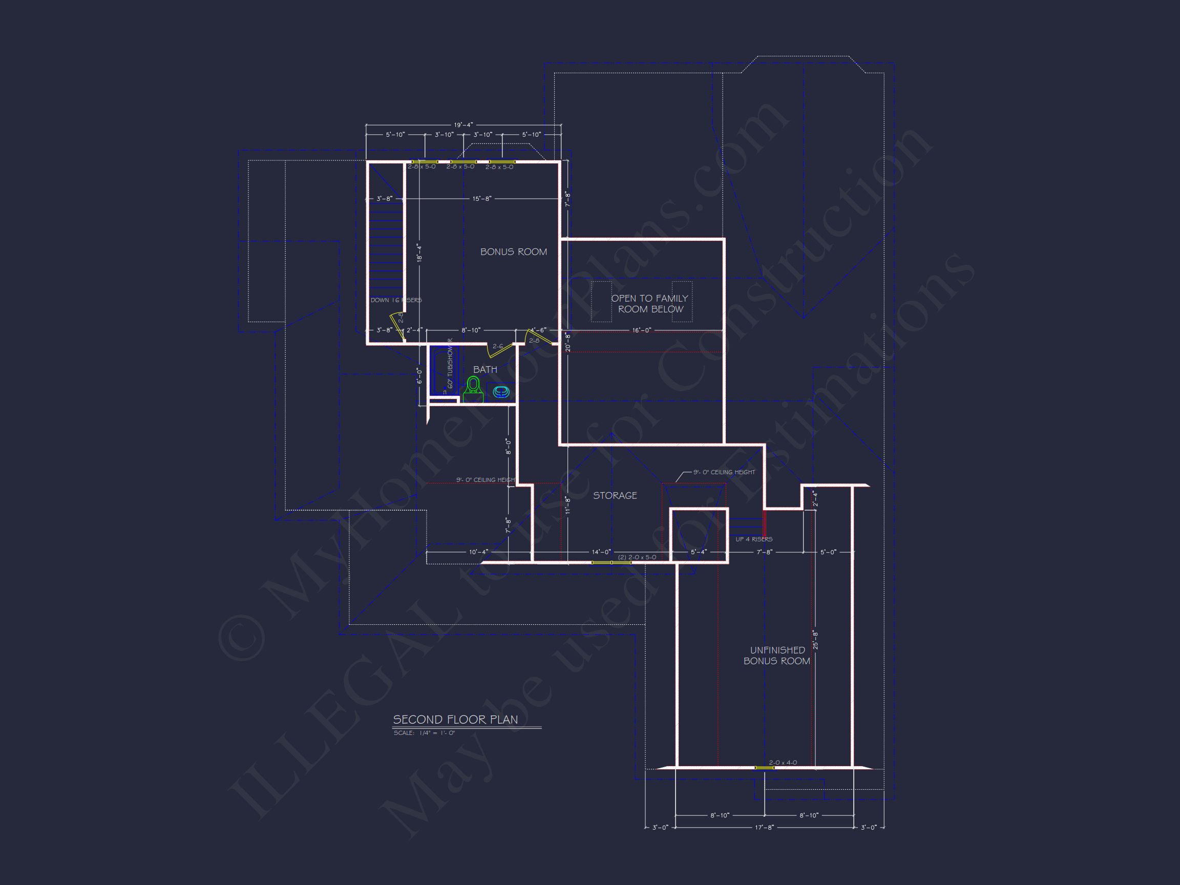 Beautiful house Plan with Detailed CAD Designs and Blueprint