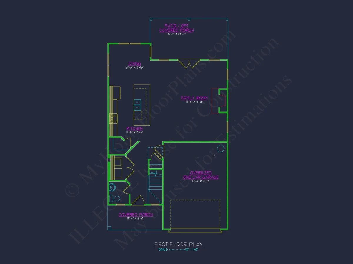 Beautiful house Plan with Detailed CAD Floor Designs and Blueprint