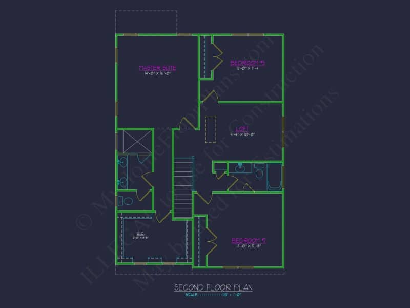 Beautiful house Plan with Detailed CAD Floor Designs and Blueprint