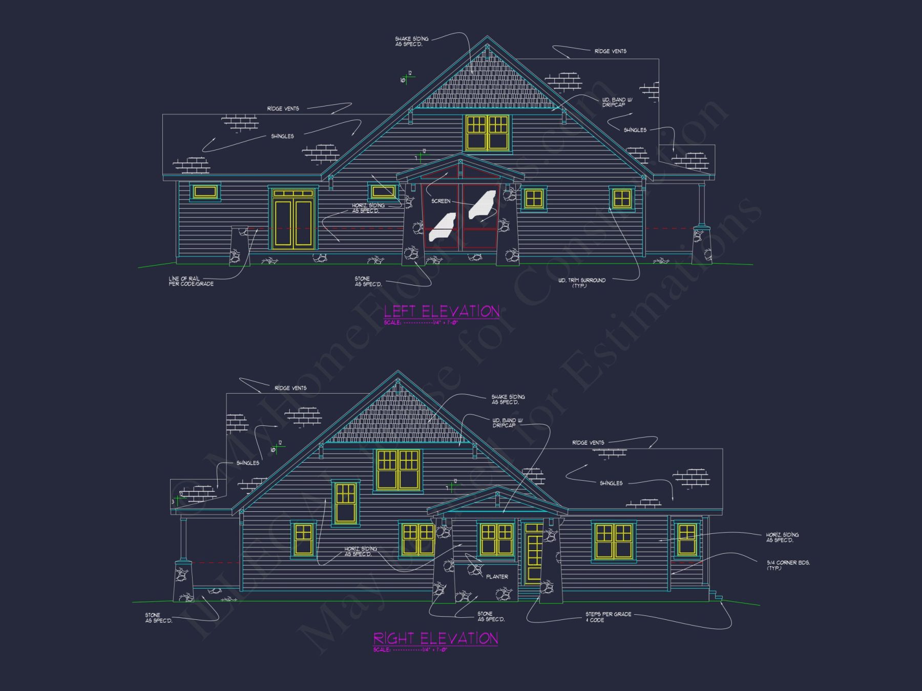 Beautiful house Plan with Floor Plan, Blueprint, CAD Designs