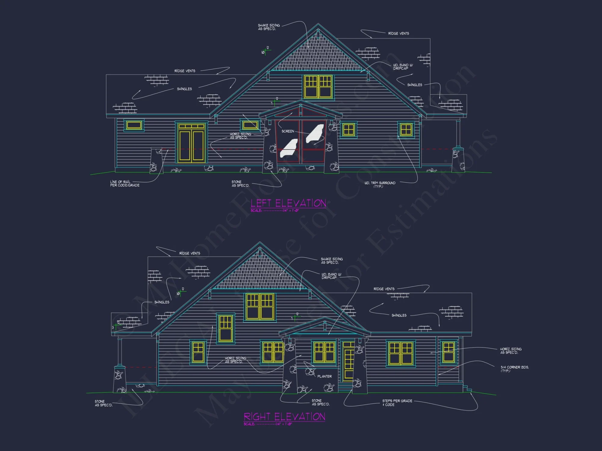 Beautiful house Plan with Floor Plan, Blueprint, CAD Designs