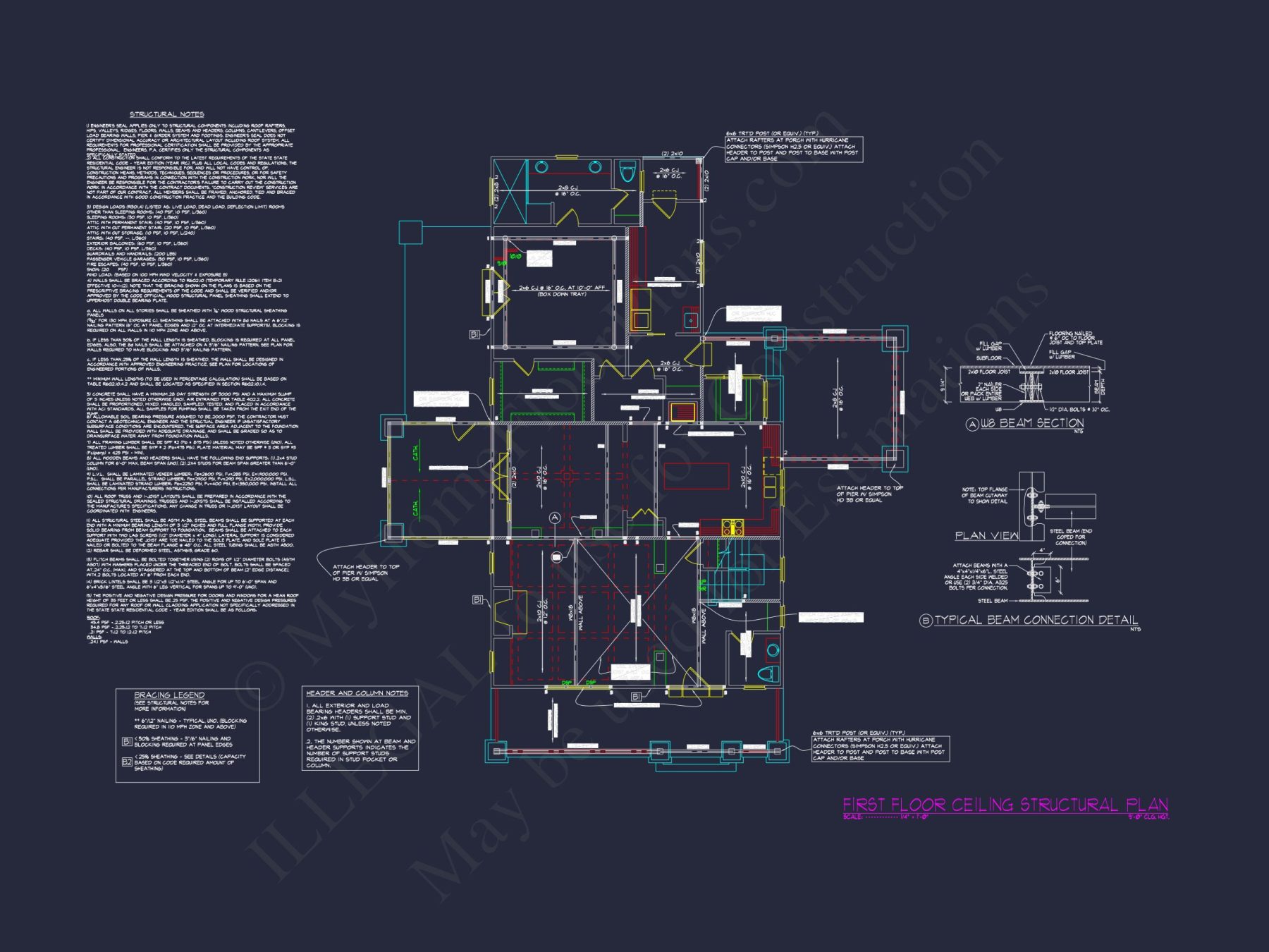 Beautiful house Plan with Floor Plan, Blueprint, CAD Designs