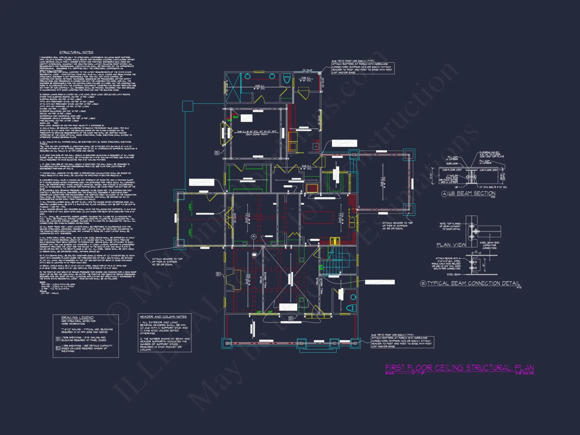 Beautiful house Plan with Floor Plan, Blueprint, CAD Designs