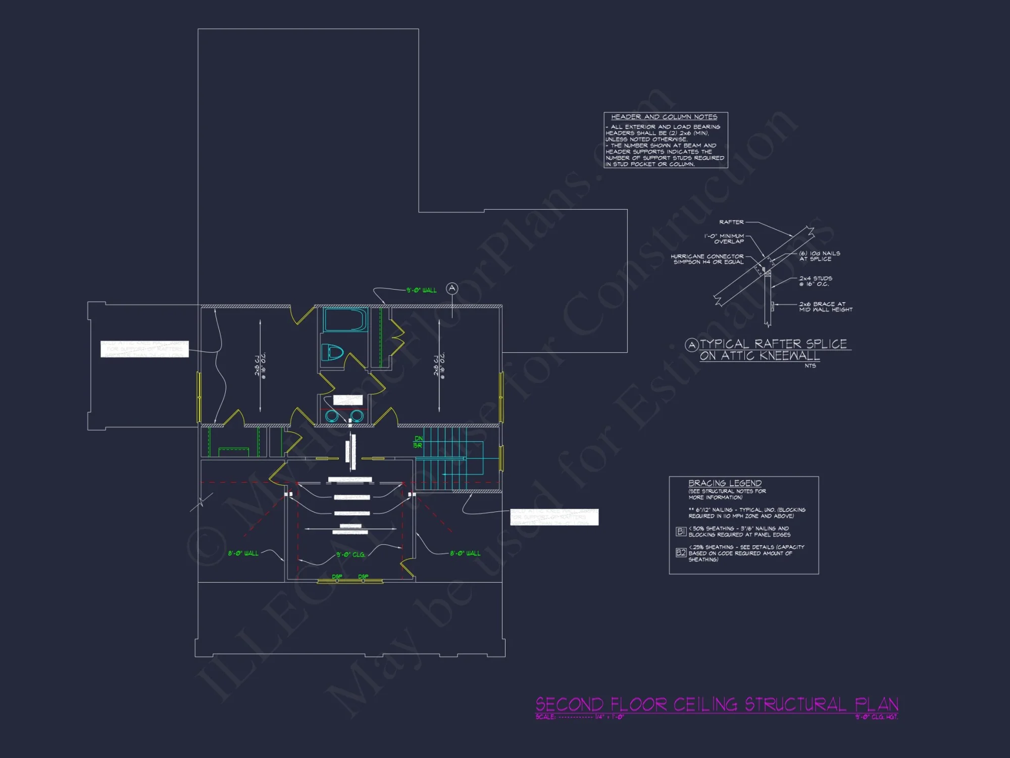 Beautiful house Plan with Floor Plan, Blueprint, CAD Designs