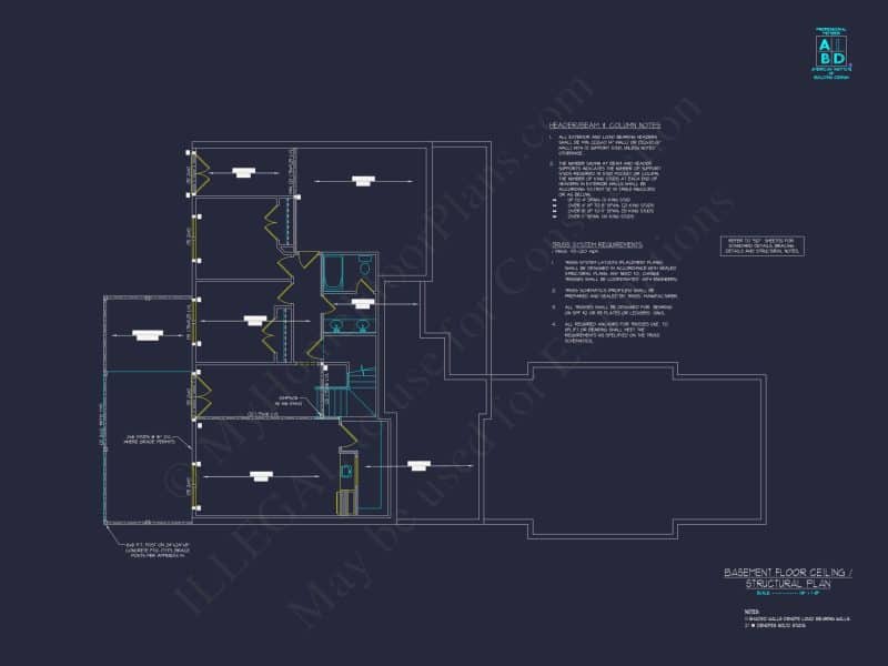 Beautiful house Plan with Floor Plan, CAD Designs & Blueprint