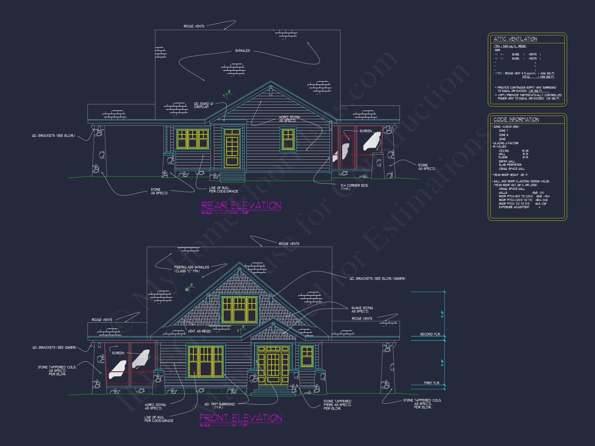 Beautiful house Plan with Floor Plan, Blueprint, CAD Designs