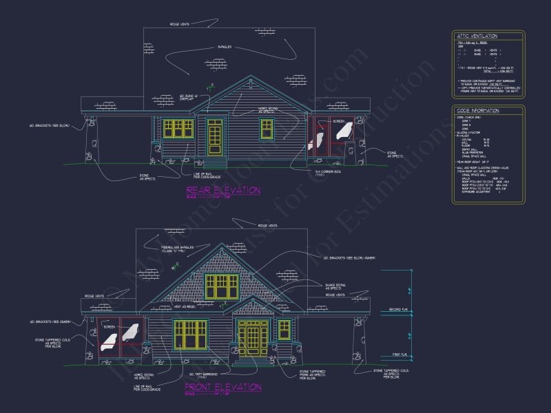 Beautiful house Plan with Floor Plan, Blueprint, CAD Designs