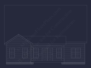 Beautiful Two-Story house Plan with CAD Blueprint Designs