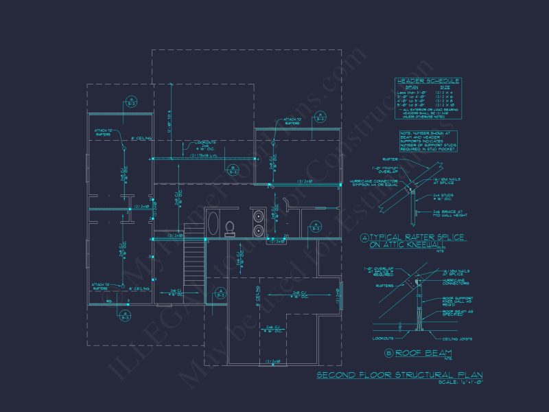 Beautiful Two-Story house Plan with CAD Blueprint Designs