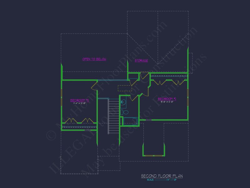 "CAD-ready designs for an elegant two-story house plan"