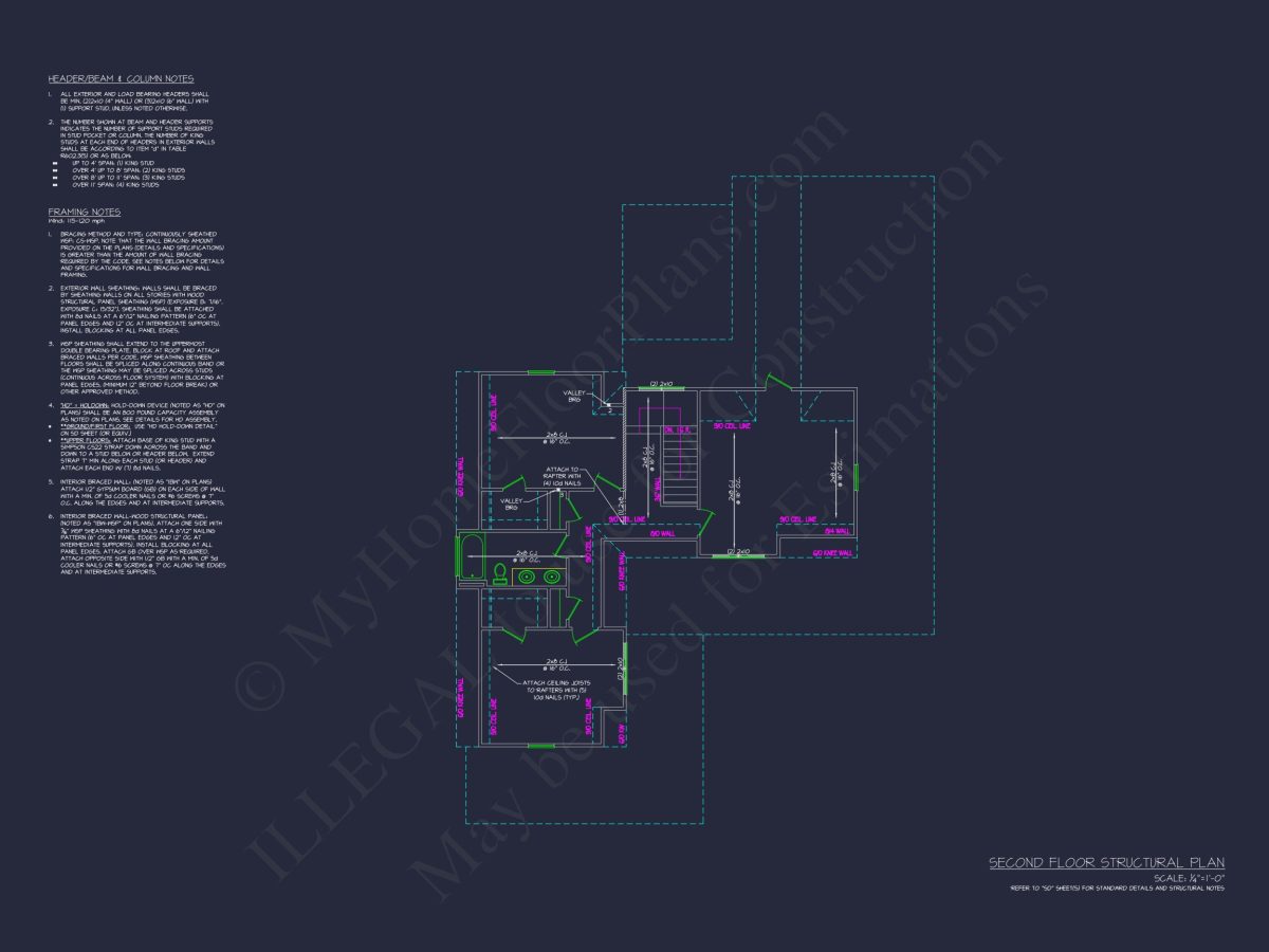 Charming 2-Story house Plan with 3 Bedrooms and CAD Blueprints