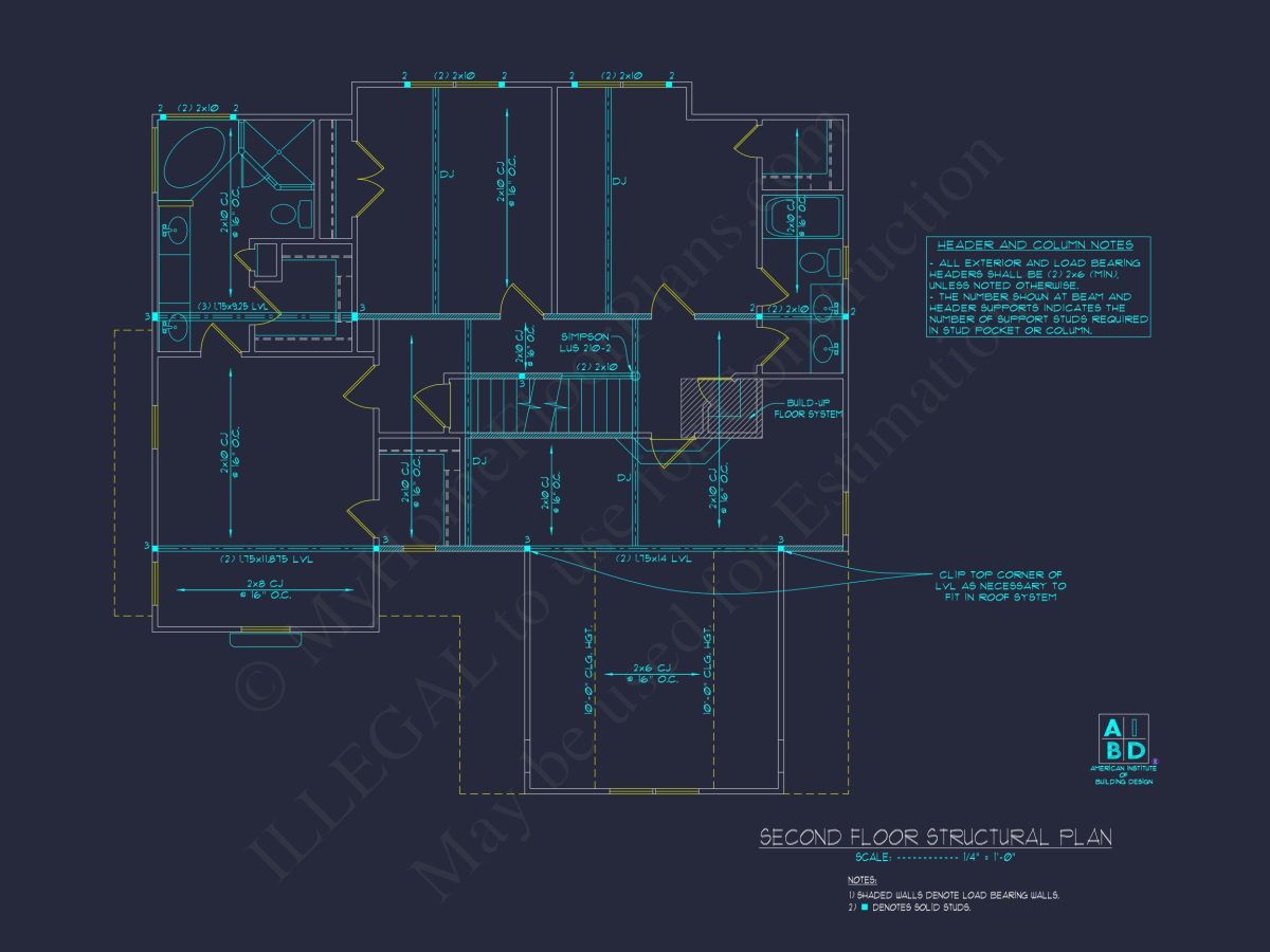 Charming 2-Story house Plan with CAD Designs & Floor Plans