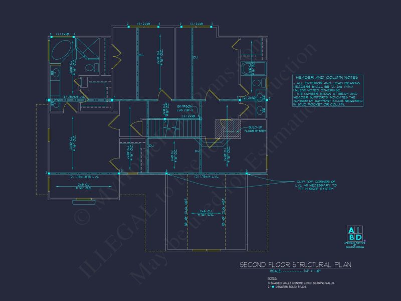 Charming 2-Story house Plan with CAD Designs & Floor Plans
