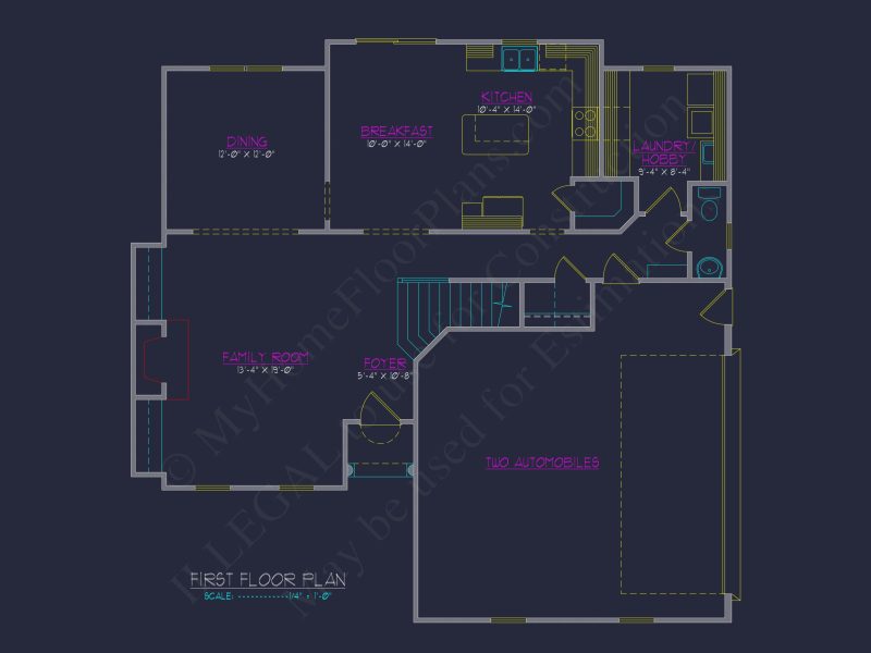 Charming 2-Story house Plan with CAD Designs & Floor Plans