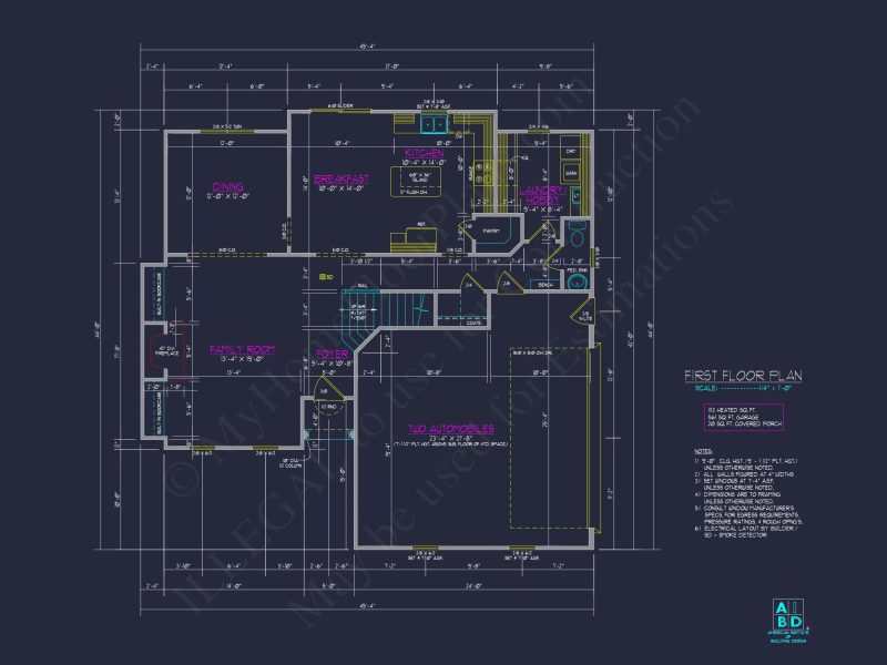 Charming 2-Story house Plan with CAD Designs & Floor Plans