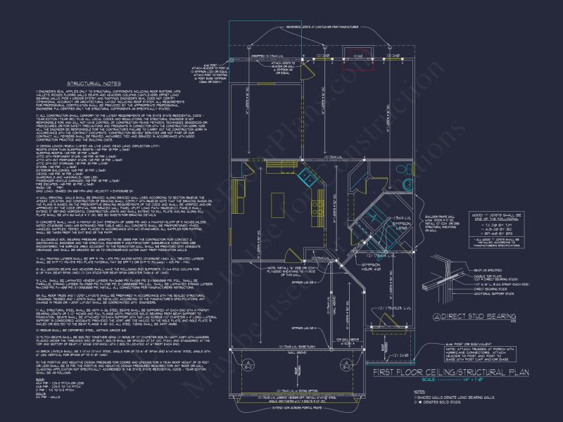 Charming 2-Story house Plan with CAD-Ready Floor Designs